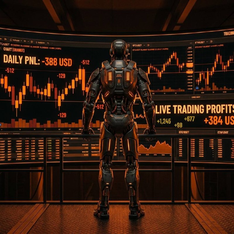 Robot de Trading Invest analizando el mercado